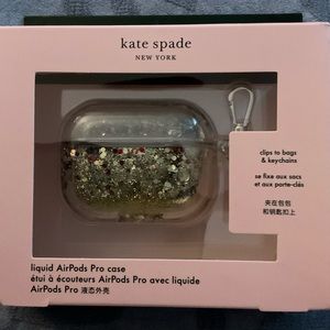 Kate Spade Liquid Multi-Glitter Airpods Pro Case
